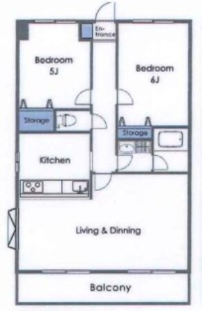 レジデンスコトミの物件間取画像